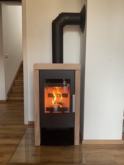 Instalace krbových kamen Haas+Sohn Pinerolo Woodstone Prestige 01 - Drnek