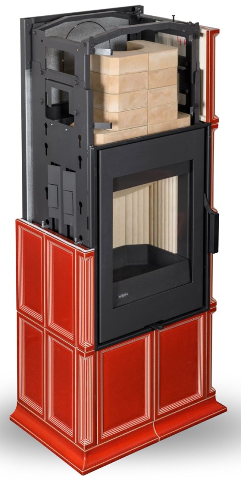 Akumulační krbová kamna